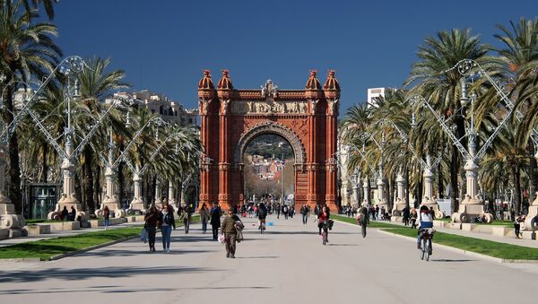 Arco de Triunfo de Barcelona - Sputnik Mundo
