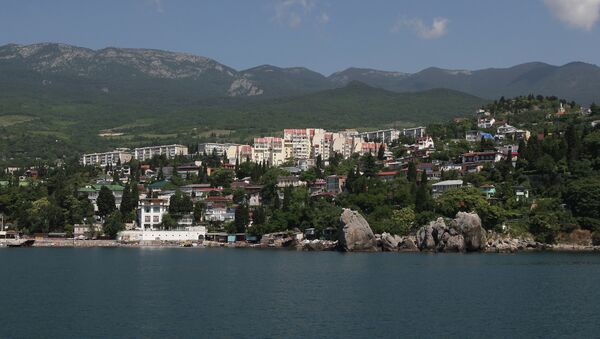 Ciudad de Gurzuf en Crimea - Sputnik Mundo