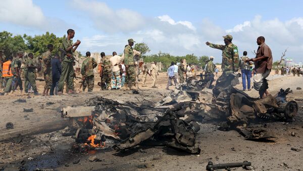 Ataques terroristas del grupo radical Al Shabab en Somalia - Sputnik Mundo