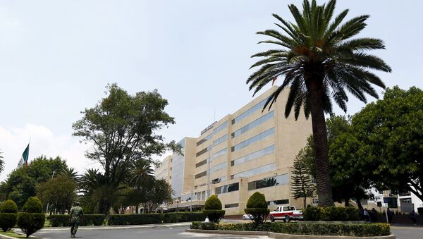 La vista del edificio del Hospital Militar en la Ciudad de México - Sputnik Mundo