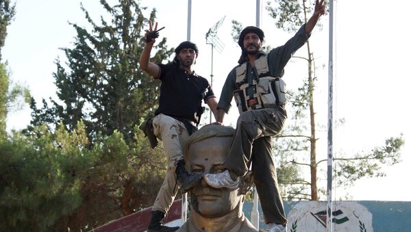 Miembros del Ejército Libre Sirio (ELS) - Sputnik Mundo
