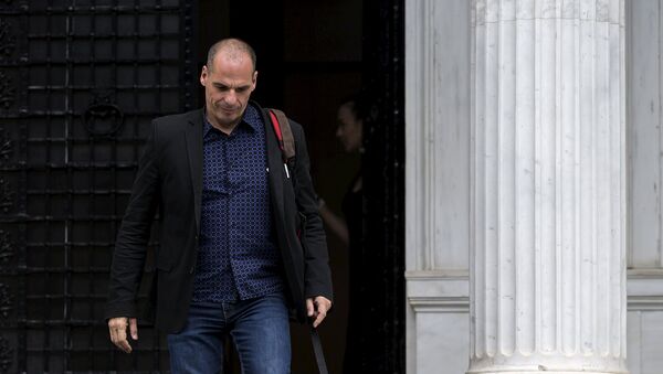 Yanis Varoufakis, ministro de Finanzas de Grecia - Sputnik Mundo