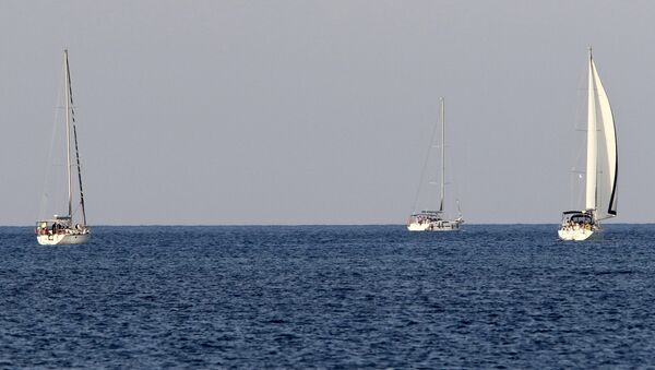 Detectan a militares israelíes junto a flotilla que intenta aproximarse a Gaza - Sputnik Mundo
