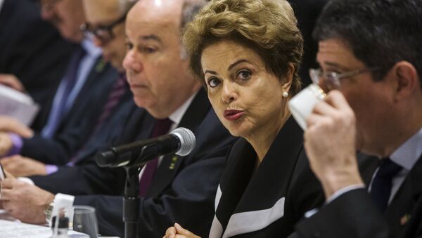 Dilma Rousseff, presidenta de Brasil, en Nueva York, EEUU, el 29 de junio, 2015 - Sputnik Mundo