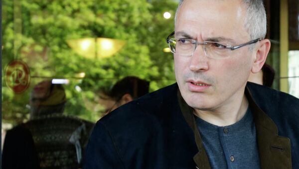 Mijaíl Jodorkovski, exdirigente de Yukos - Sputnik Mundo