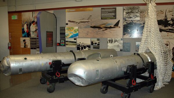Cubiertas de dos bombas nucleares envueltas en incidente de Palomares - Sputnik Mundo