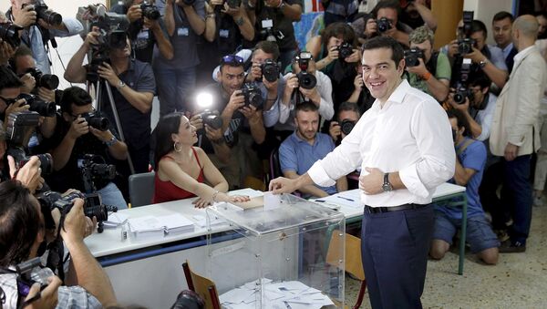 El primer ministro de Grecia, Alexis Tsipras - Sputnik Mundo