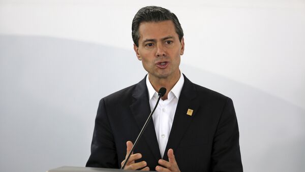 Presidente de México Enrique Peña Nieto - Sputnik Mundo