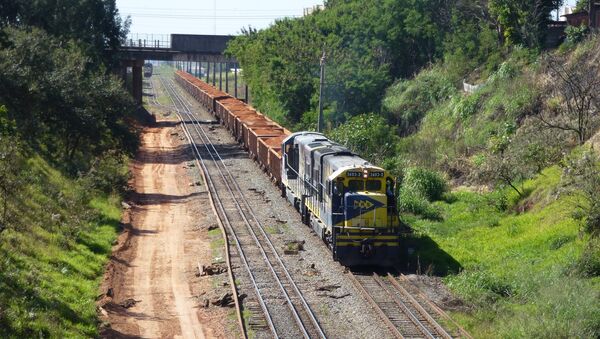 Tren en Brasil - Sputnik Mundo