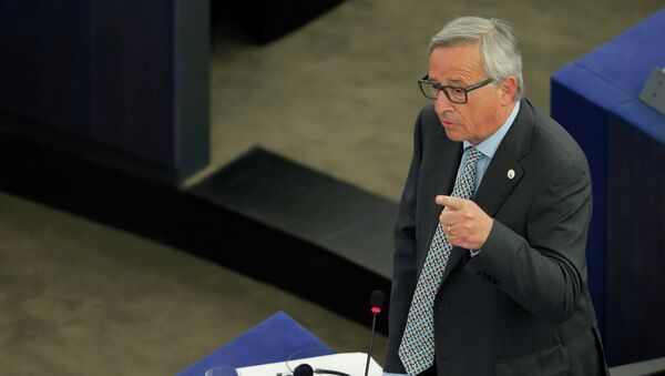 El jefe de la Comisión Europea, Jean-Claude Juncker - Sputnik Mundo