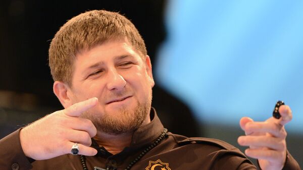 Ramzán Kadírov, líder de la República de Chechenia - Sputnik Mundo