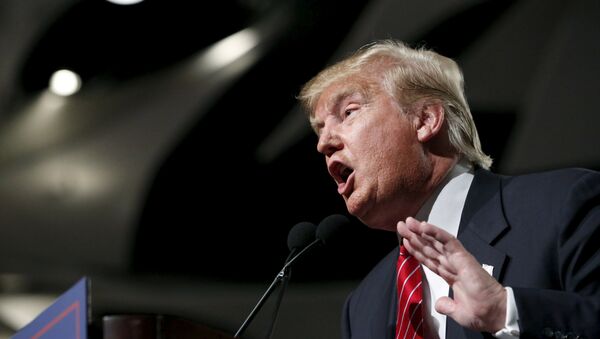 Donald Trump, candidato a las primarias republicanas de cara a las elecciones presidenciales de EEUU de 2016 - Sputnik Mundo
