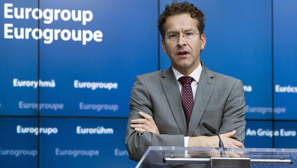 Jeroen Dijsselbloem, presidente de Eurogrupo - Sputnik Mundo