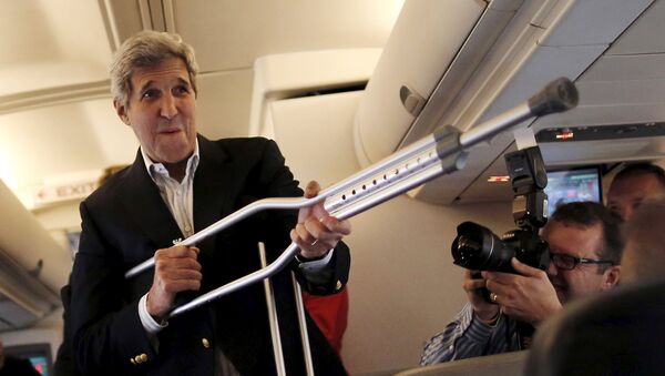 John Kerry, Secretario de Estado de EEUU, el 26 de junio, 2015 - Sputnik Mundo