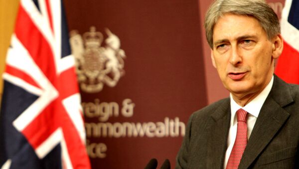 Philip Hammond, ministro de Exteriores del Reino Unido - Sputnik Mundo