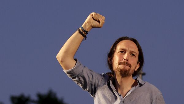 Pablo Iglesias, secretario general de Podemos - Sputnik Mundo