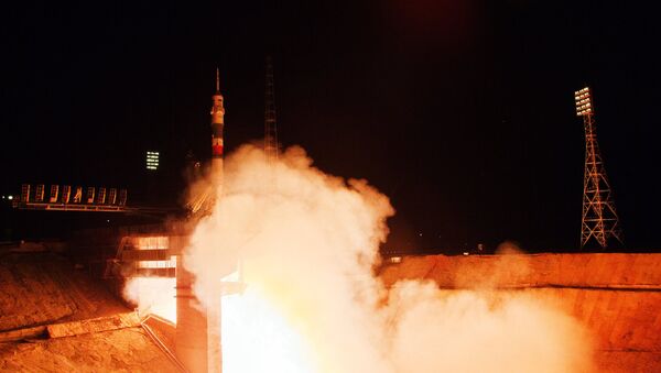 Lanzamiento del cohete Soyuz-FG - Sputnik Mundo