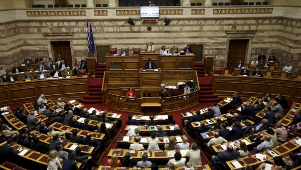 El Parlamento de Grecia - Sputnik Mundo