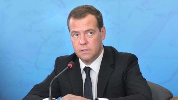 Dmitri Medvédev, el primer ministro de Rusia - Sputnik Mundo