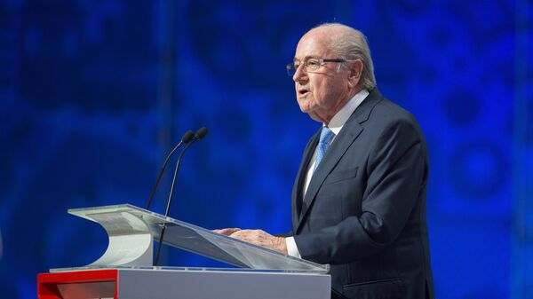 El expresidente de la FIFA, Joseph Blatter - Sputnik Mundo