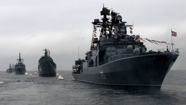 Día de la Armada de Rusia en Vladivostok - Sputnik Mundo