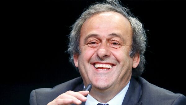 Michel Platini, presidente de la UEFA - Sputnik Mundo