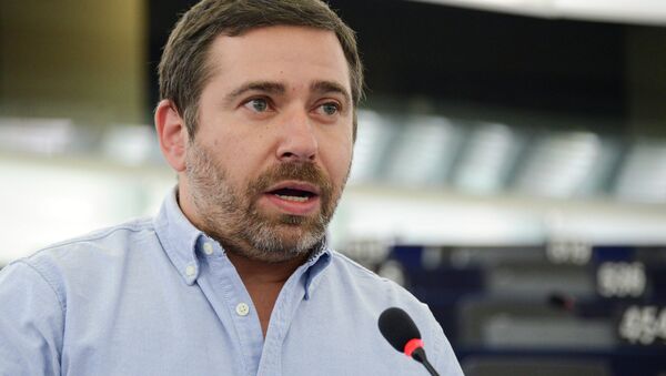 Javier Couso, eurodiputado español por Izquierda Unida - Sputnik Mundo