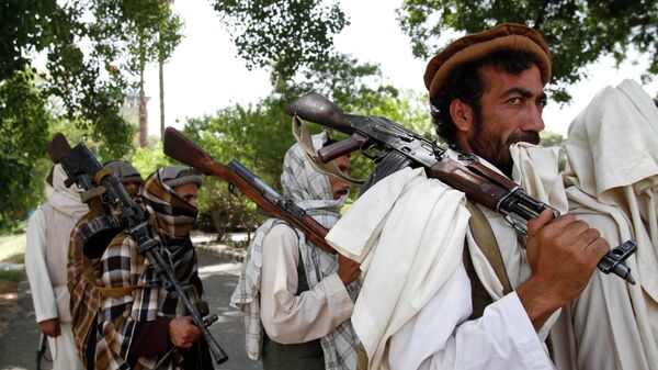 Militantes del movimiento Talibán (archivo) - Sputnik Mundo