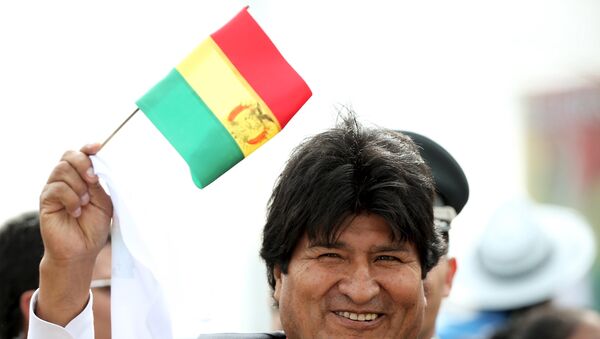 El presidente de Bolivia, Evo Morales - Sputnik Mundo