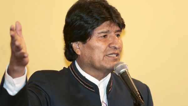 Evo Morales, presidente de Bolivia, el 5 de agosto, 2015 - Sputnik Mundo