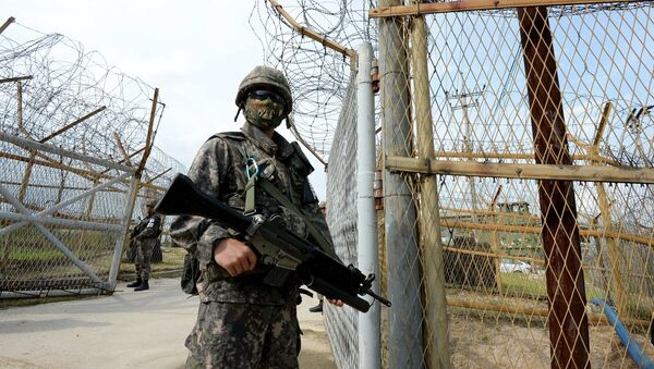 Soldado surcoreano (Archivo) - Sputnik Mundo