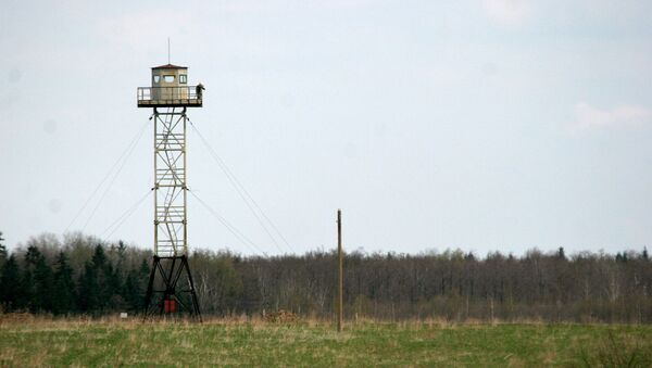 Torre de observación en la frontera rusa-letón - Sputnik Mundo