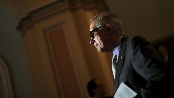 Harry Reid, líder de la fracción del Partido Demócrata en el Senado de EEUU - Sputnik Mundo