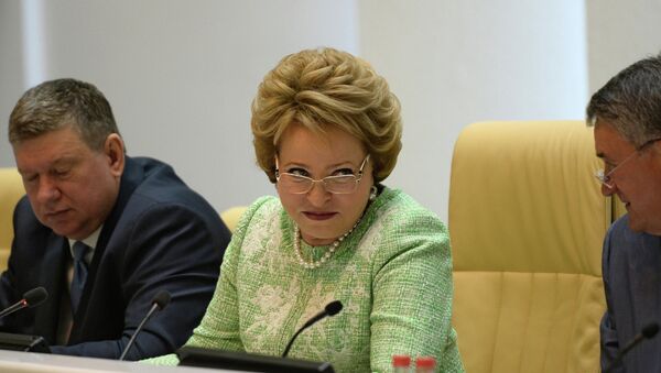 Presidenta del Senado ruso, Valentina Matvienko - Sputnik Mundo