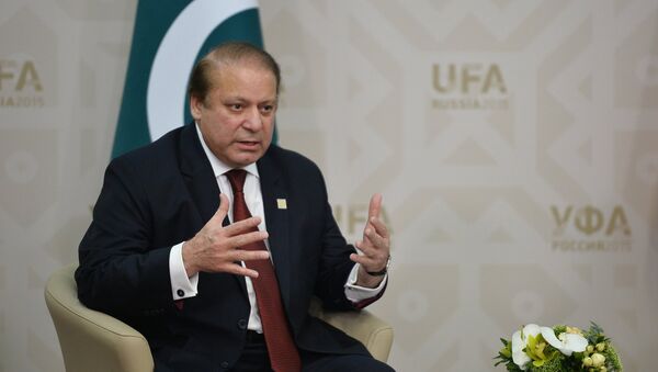 Nawaz Sharif, primer ministro del Pakistán - Sputnik Mundo