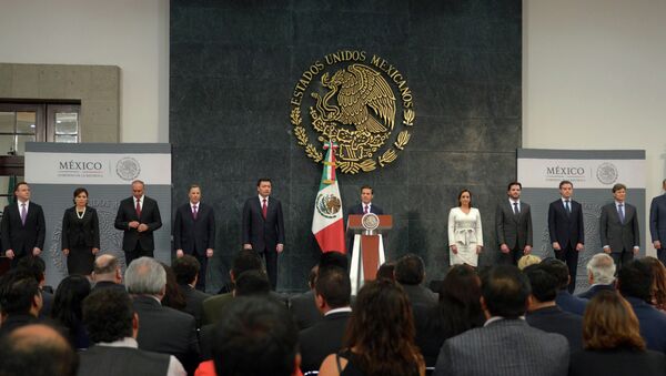 Nuevo gabinete del presidente de México, Enrique Peña Nieto - Sputnik Mundo