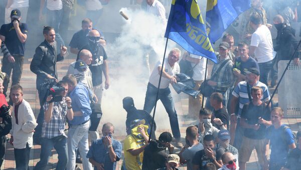 Disturbios en Kiev - Sputnik Mundo