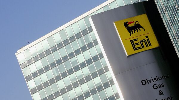An external view of a headquarter of the Italian oil-and-gas group ENI in Milan 03 January 2005.  - Sputnik Mundo