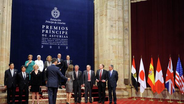 Premio Príncipe de Asturias de 2012 (Archivo) - Sputnik Mundo