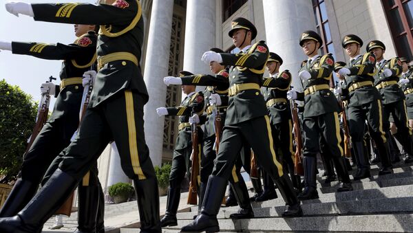 Pekín despliega medios para asegurar el éxito del Desfile de la Victoria - Sputnik Mundo