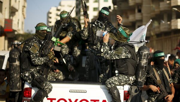 Palestino islamista Hamás en la Franja de Gaza - Sputnik Mundo