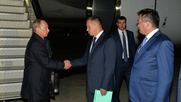 Presidente de Rusia, Vladímir Putin en Vladivostok - Sputnik Mundo