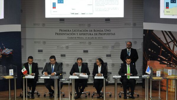 Los miembros de la Comisión Nacional de Hidrocarburos de México - Sputnik Mundo