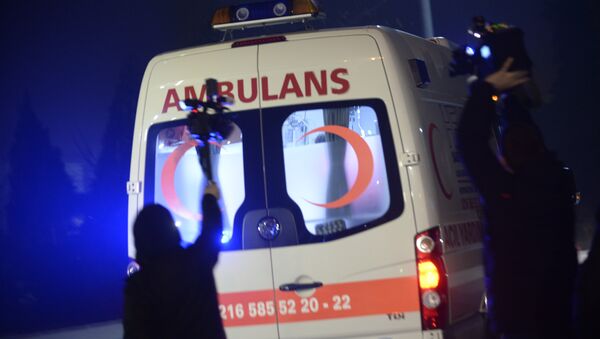 Una ambulancia turca (archivo) - Sputnik Mundo