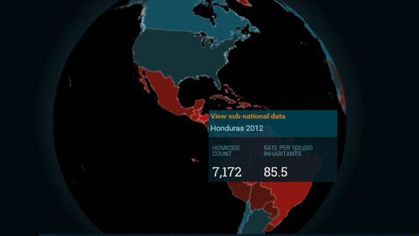 Conferencia sobre datos de homicidios en América Latina - Sputnik Mundo