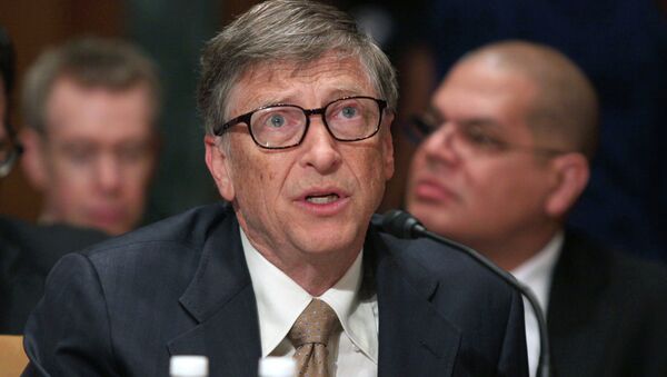 Bill Gates, Microsoft co-founder and co-chair of the Bill and Melinda Gates Foundation - Sputnik Mundo