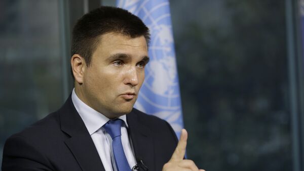 Pavló Klimkin, ministro de Exteriores de Ucrania - Sputnik Mundo