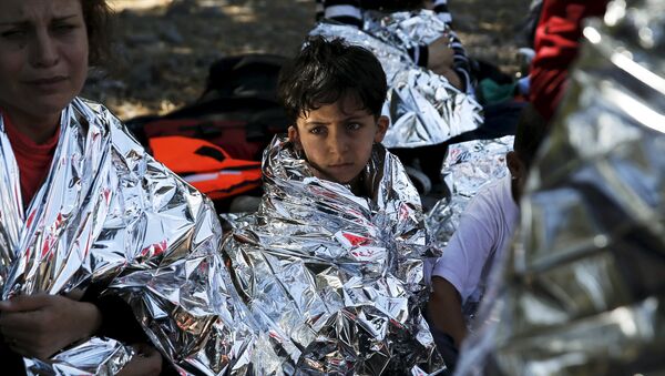 Inmigrantes ilegales en Grecia - Sputnik Mundo