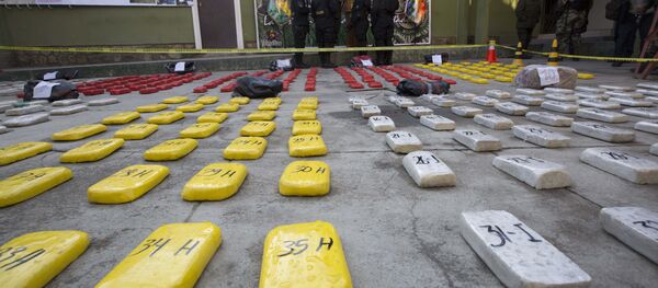 Cocaína en La Paz, Bolivia Cocaína en La Paz, Bolivia - Sputnik Mundo