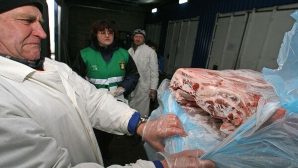 Carne importada (Archivo) - Sputnik Mundo